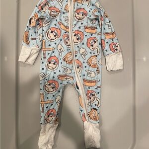 Zippered Romper
